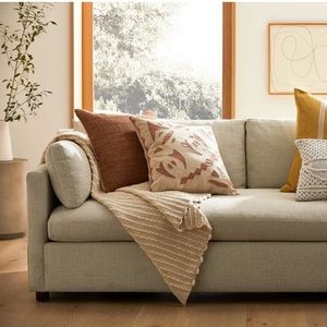 West Elm Barcela Reverse Applique Pillow Cover 2 available